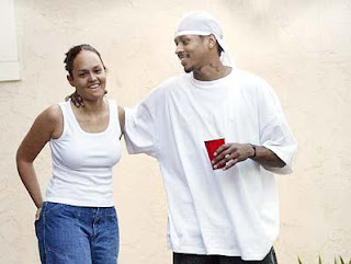  Allen Iverson with Wife