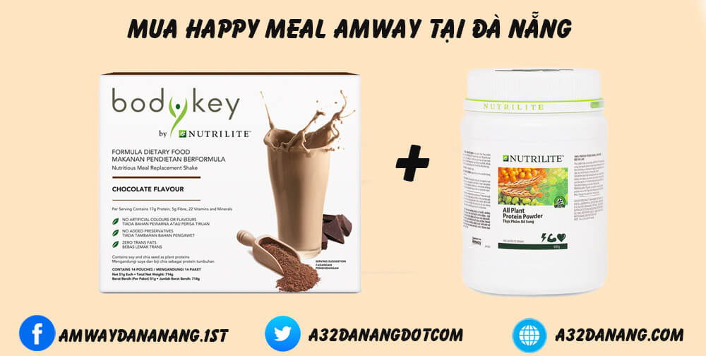 Nơi Bán Bữa Ăn Hạnh Phúc Happy Meal Amway Tại Đà Nẵng Ở Đâu Và Giá Bao Nhiêu?