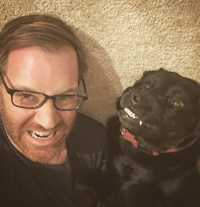 This Guy And His Dog Inspired An Awesome 'Twinning' Trend That Has Now Gone Viral With Hilarious Selfies