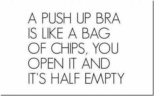 Funny Picture Push Up Bra