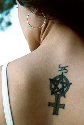 Cross Tattoos On Neck