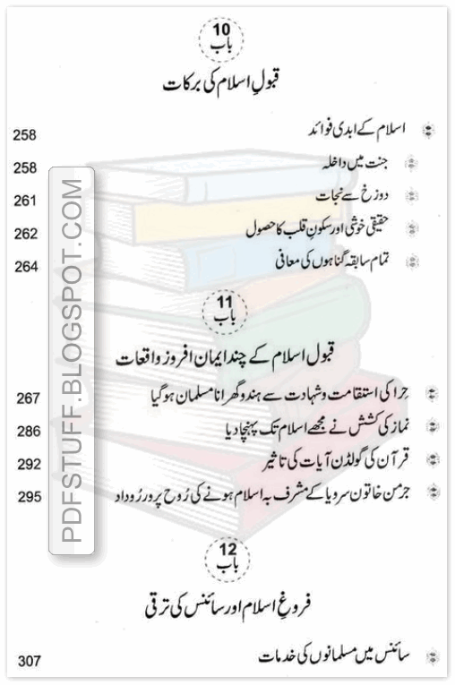 Contents of Islam Ki Suchai aur Science k aiterafat by I A Ibrahim