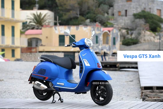 VESPA GTS 300 HPE Xanh Da Trời