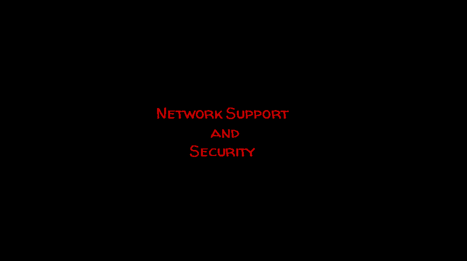 Network Support and Security
