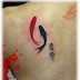 Gold Fish Black Shark Koi Fish Tattoo Designs