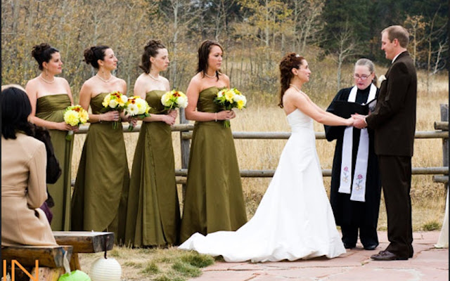 Bride and Bridesmaid