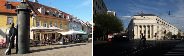 Calles Jurisceva, Vlaska y Novak, Zagreb.
