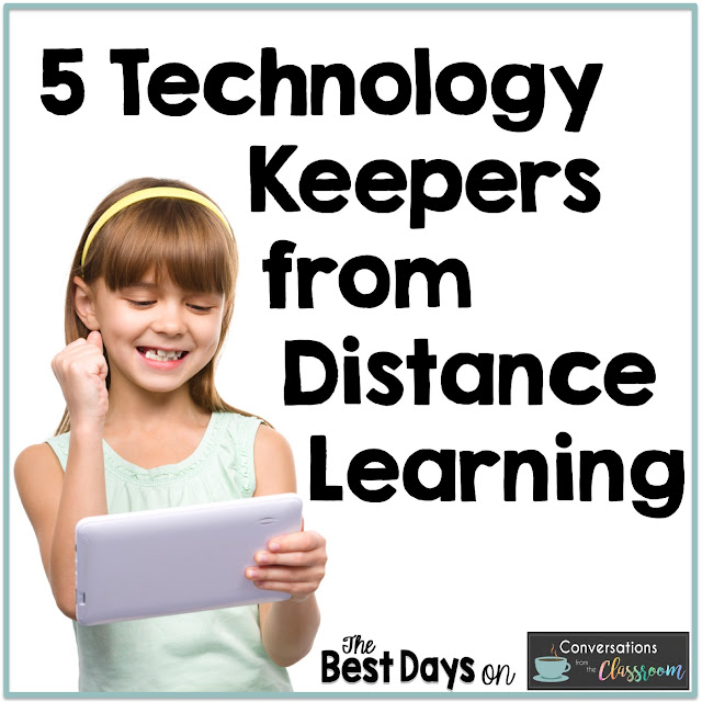 This blog post is about Technology Keepers that teachers should consider after Virtual Learning online.  
