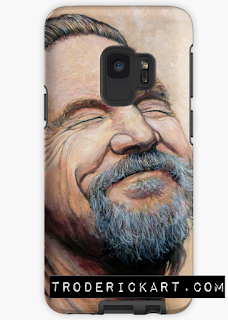portrait of the dude phone case by tom roderick