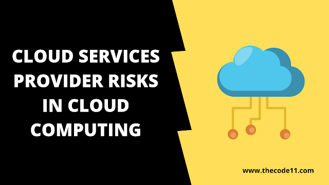 Cloud Services Provider Risks in Cloud Computing