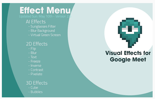 Download Visual Effects for Google Meet