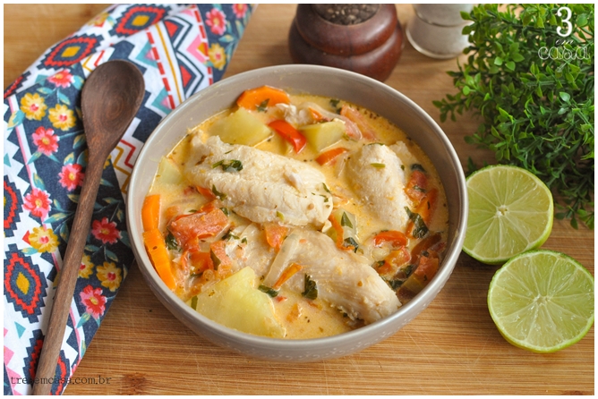 caldo de congro rosa receita