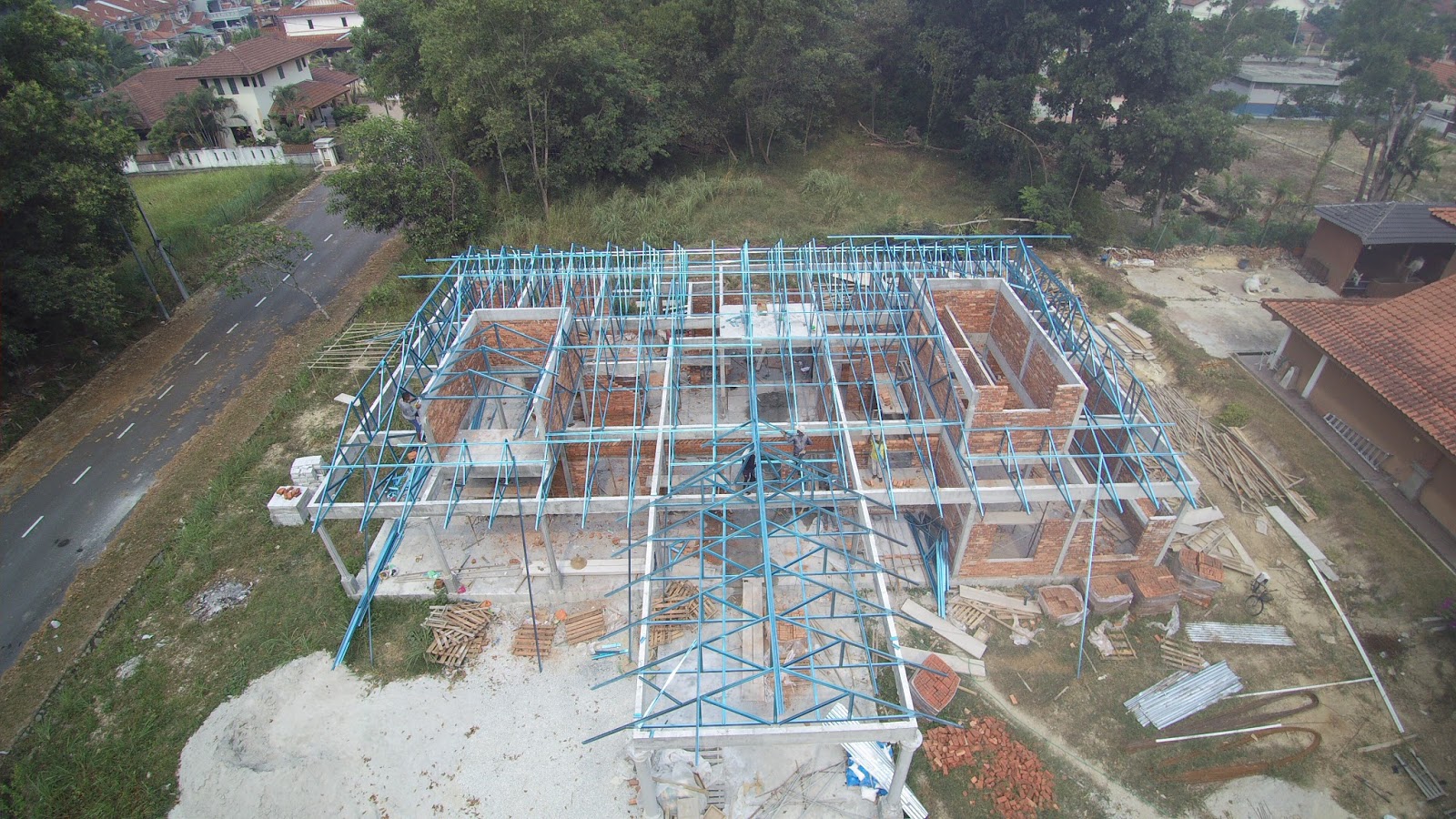 Renovation dan Ubahsuai Rumah Kekuda Besi Rangka Atap ...