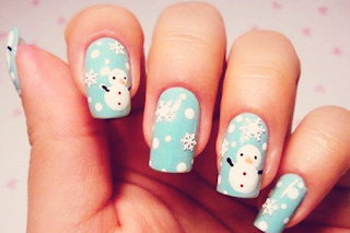 uñas decoradas de navidad