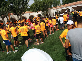 BeerRunners esperando para su premio: la cerveza