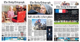 single-subject front pages