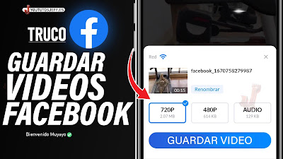 guardar videos de facebook