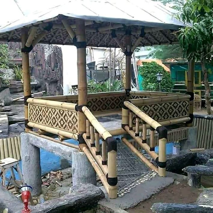 15+ Inspirasi Jasa Pembuatan Saung Bambu Di Bandung