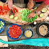 CRISPY HARISSA CHICKPEA CAESAR SALAD