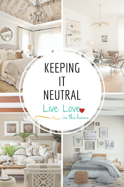 Keeping it Neutral - Interior Design Photo Collection Inspiration and Ideas by Live Love in the Home