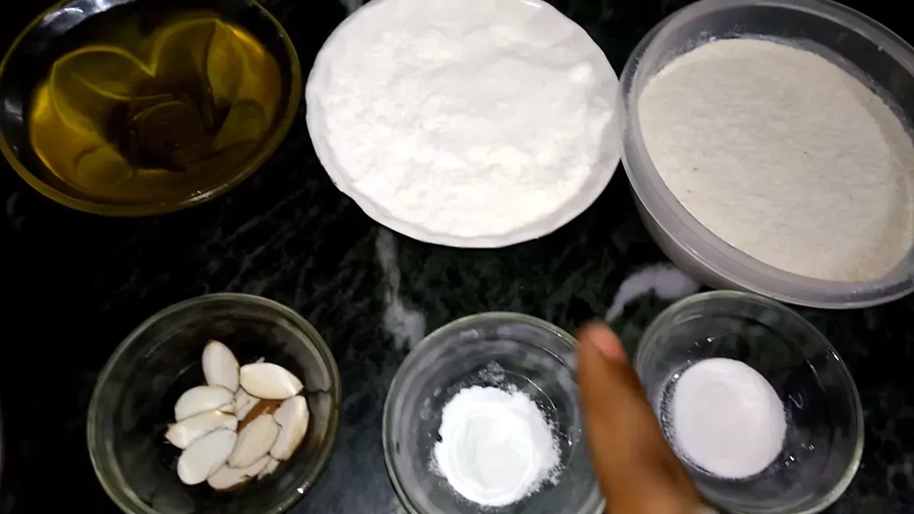 Ingredients for Making Biscuit in Kadhai