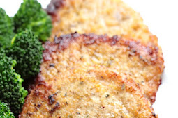 Baked Garlic Parmesan Pork Chops