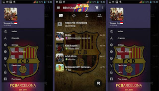 BBM Mod Barcelona Theme Versi 2.10.0.35 Terbaru