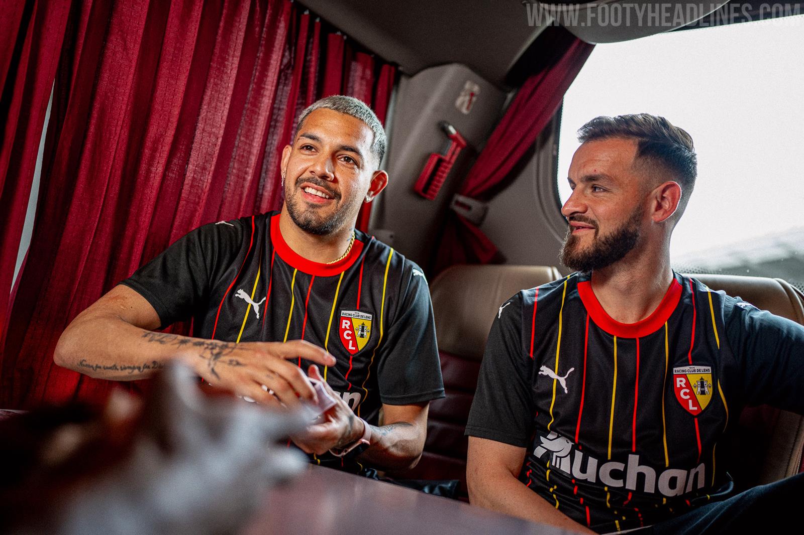 RC Lens 23-24 Home Kit Revealed - Leaked At Last Home Game - Footy  Headlines