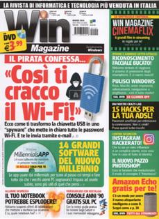 Win Magazine 255 - Marzo 2019 | ISSN 1128-5923 | PDF HQ | Mensile | Internet | Tecnologia | Programmazione
É la rivista di informatica e tecnologia più venduta in Italia. Win Magazine è un progetto editoriale vincente, unico e irripetibile all'interno del mercato editoriale dedicato all'information technology. Contenuti pratici e capaci di stimolare un utilizzo creativo del computer e della tecnologia, un continuo scambio di idee tra redazione e lettori, allegati software e cartacei sempre di qualità: questi i punti di forza della rivista, che ogni mese si rivolge ad un pubblico vasto e in continua crescita. Win Magazine è ricca di idee e progetti, tutti gli argomenti vengono affrontati e spiegati in maniera autorevole, ma con un linguaggio chiaro e accessibile.