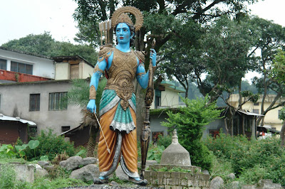Statue of Lord Rama at Chamunda Devi Temple