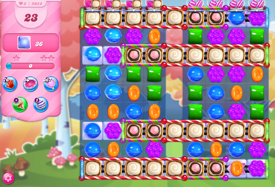 Candy Crush Saga level 5028