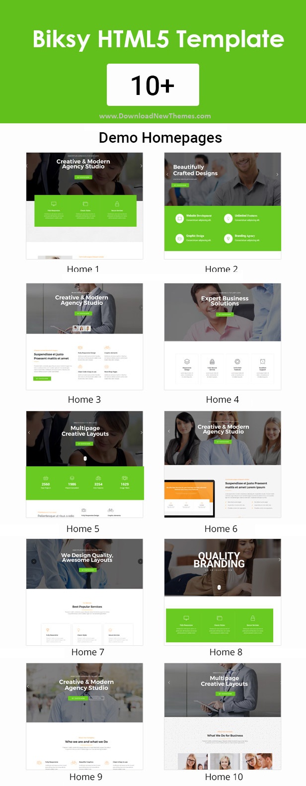 Multipurpose Business Website Template 