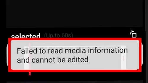 How To Fix MX Takatak Failed To Read Media Information And Cannot Be Edited Problem Solved
