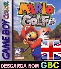 Descarga ROMs Roms de GameBoy Color Mario Golf (Ingles) INGLES