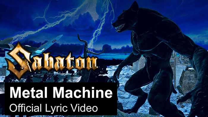 Sabaton - 'Metal Machine' (official lyric video)