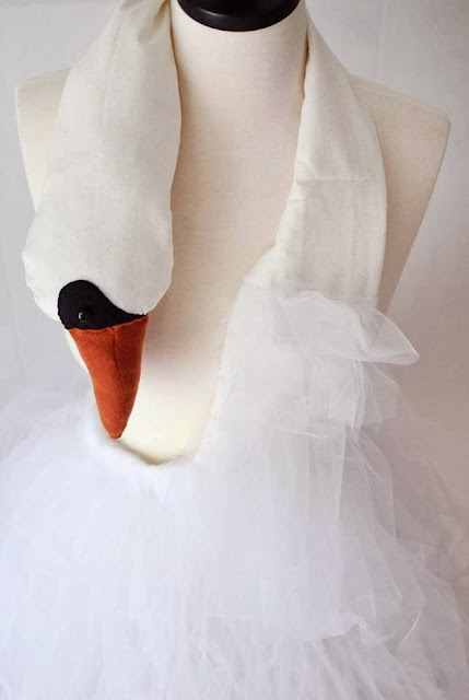 Bjork Swan Dress Costume Tutorial