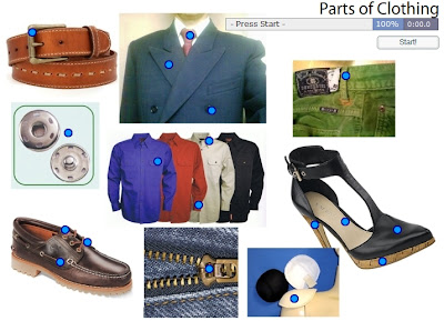 Chiew's CLIL EFL ESL Blog: Parts of Clothing