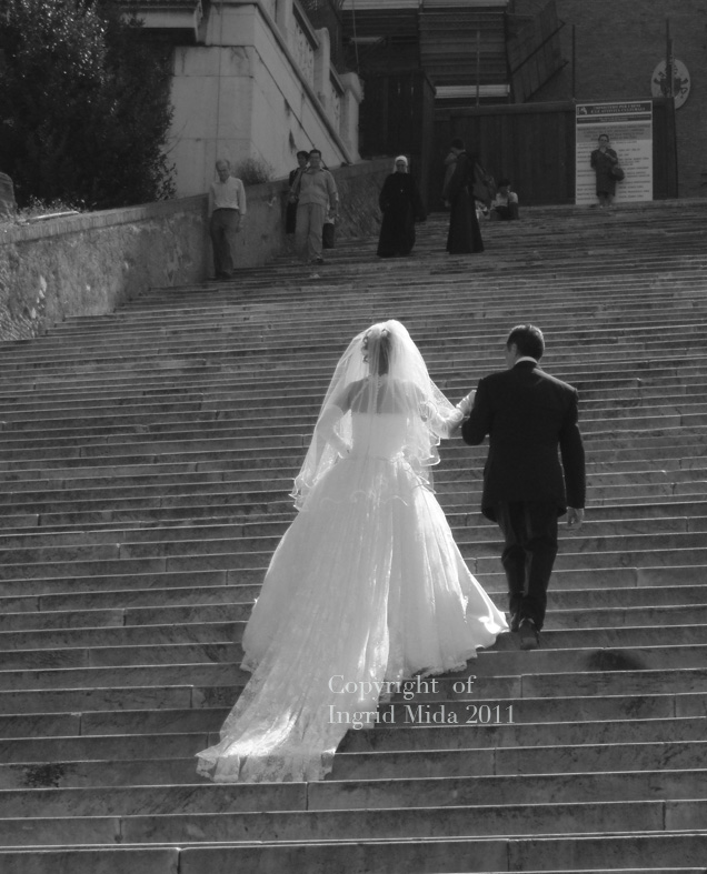 Wedding Steps by Ingrid Mida Rome 2007