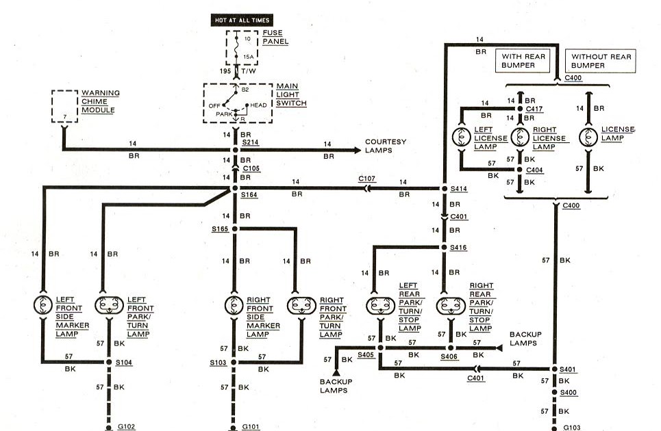 Ford Auto Wiring Diagrams Lights