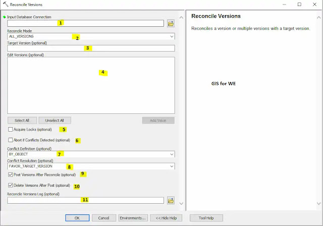 Reconcile Versions Tool