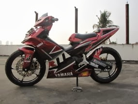 Contoh Modifikasi Yamaha New Vega R