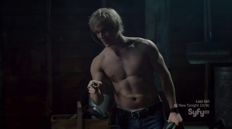 Jon Cor Shirtless in Being Human s2e07