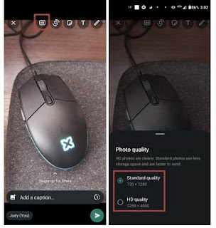cara Kirim Gambar dan Video HD di WhatsApp