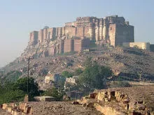 मेहरानगढ़ किला का इतिहास - mehrangarh jodhpur Fort History in Hindi