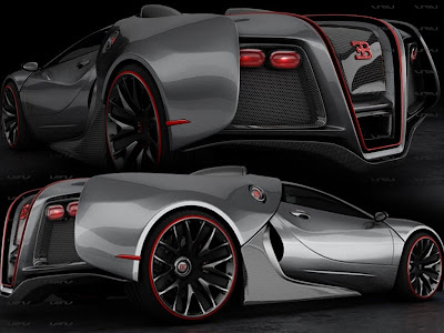 New Super 2010 Renaissance Bugatti Sports Cars  Concept-1 