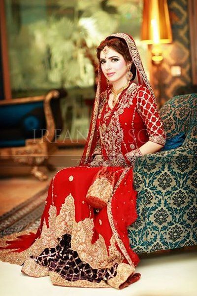 Latest bridal wedding dresses 2016 in Pakistan