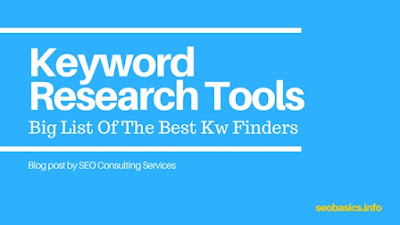  are tools used past times network marketers alongside the assist of which they uncovering the words in addition to queri Keyword Research Tools: Big List (43) of Best Kw Finders