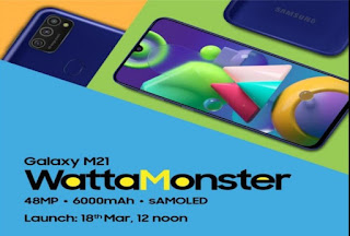 Samsung Galaxy M21 Launch Date