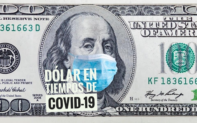 Dólar sube tras aumento de COVID-19