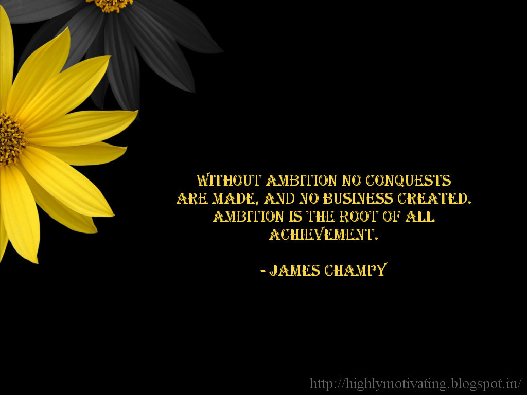 ... and Motivation: Motivational Wallpaper - James Champy Quote